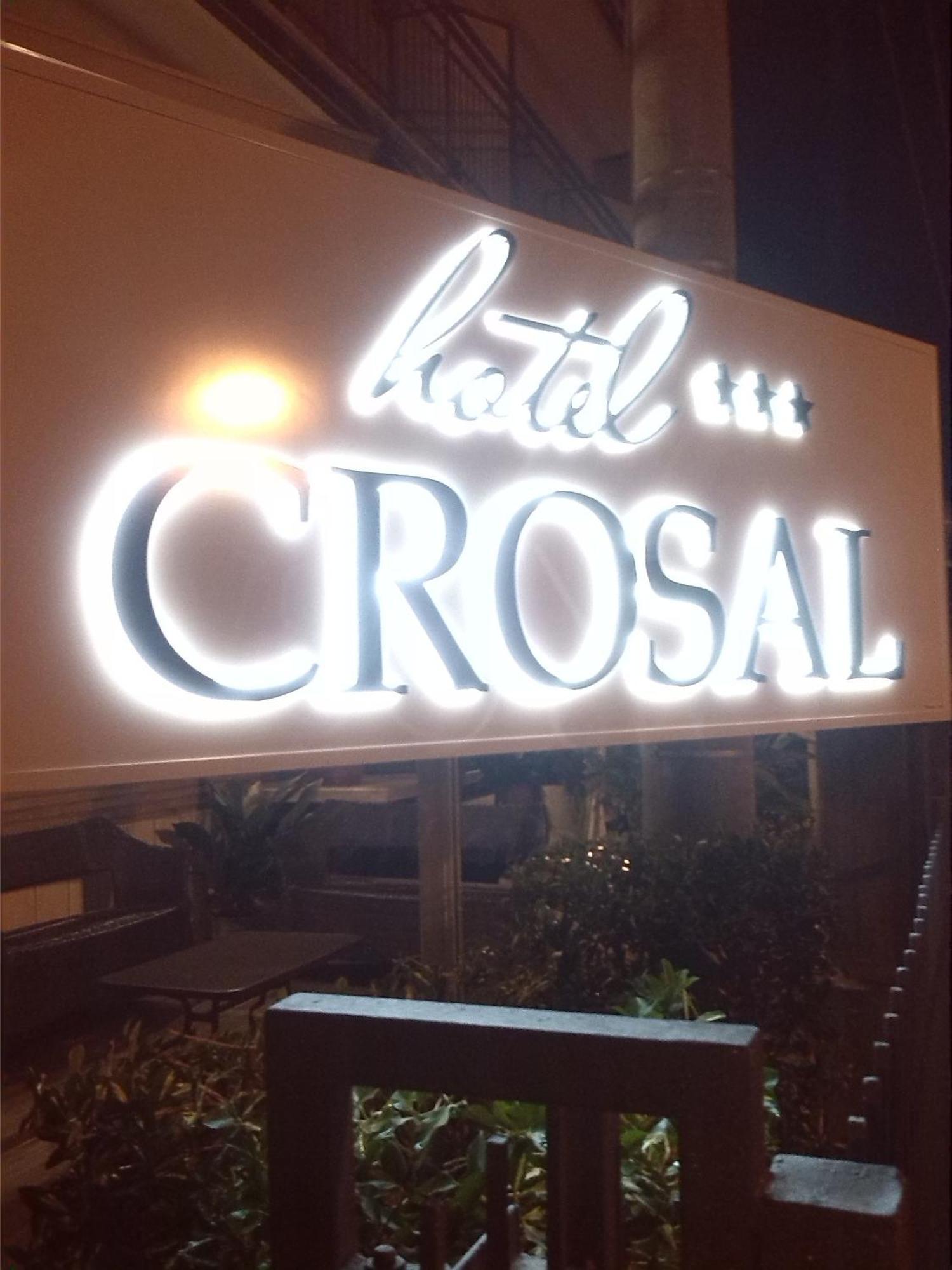 Hotel Crosal Ріміні Екстер'єр фото